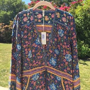 🌿 Spell Folktown Playdress • Navy Color • Size S